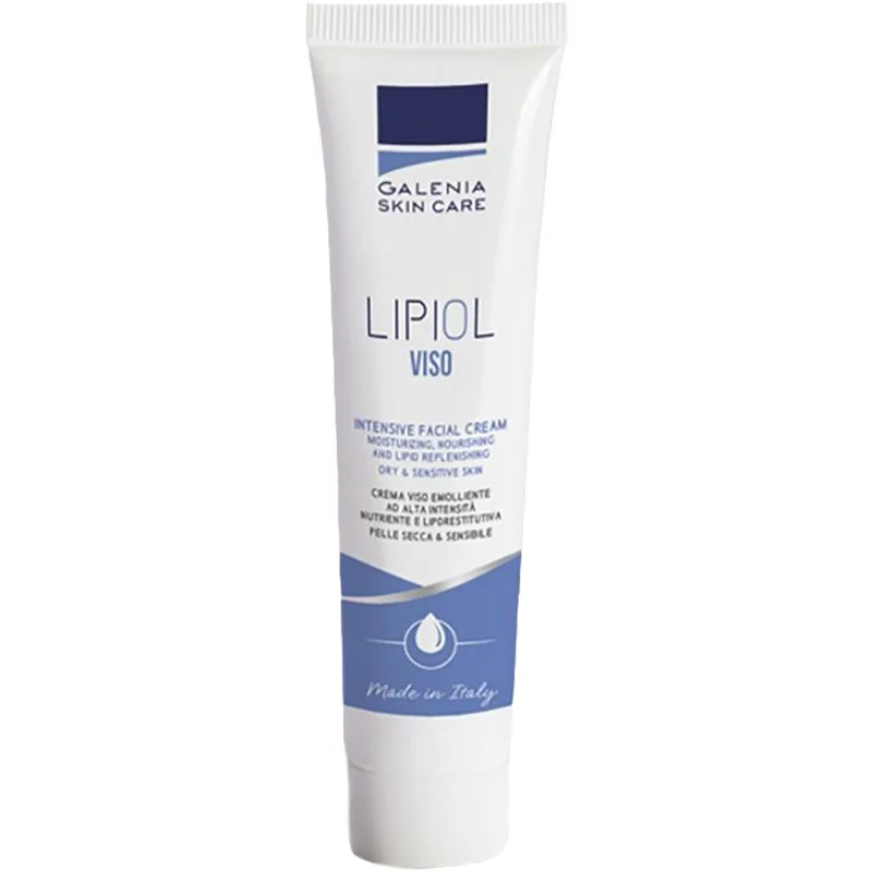 Galenia Skin Care Lipiol Viso Intensive Facial Cream Ενυδατική Κρέμα Προσώπου Εντατικής Θρέψης & Αναπλήρωσης των Λιπιδίων Ειδικά για το Ξηρό, Πολύ Ξηρό & Ευαίσθητο Δέρμα 40ml