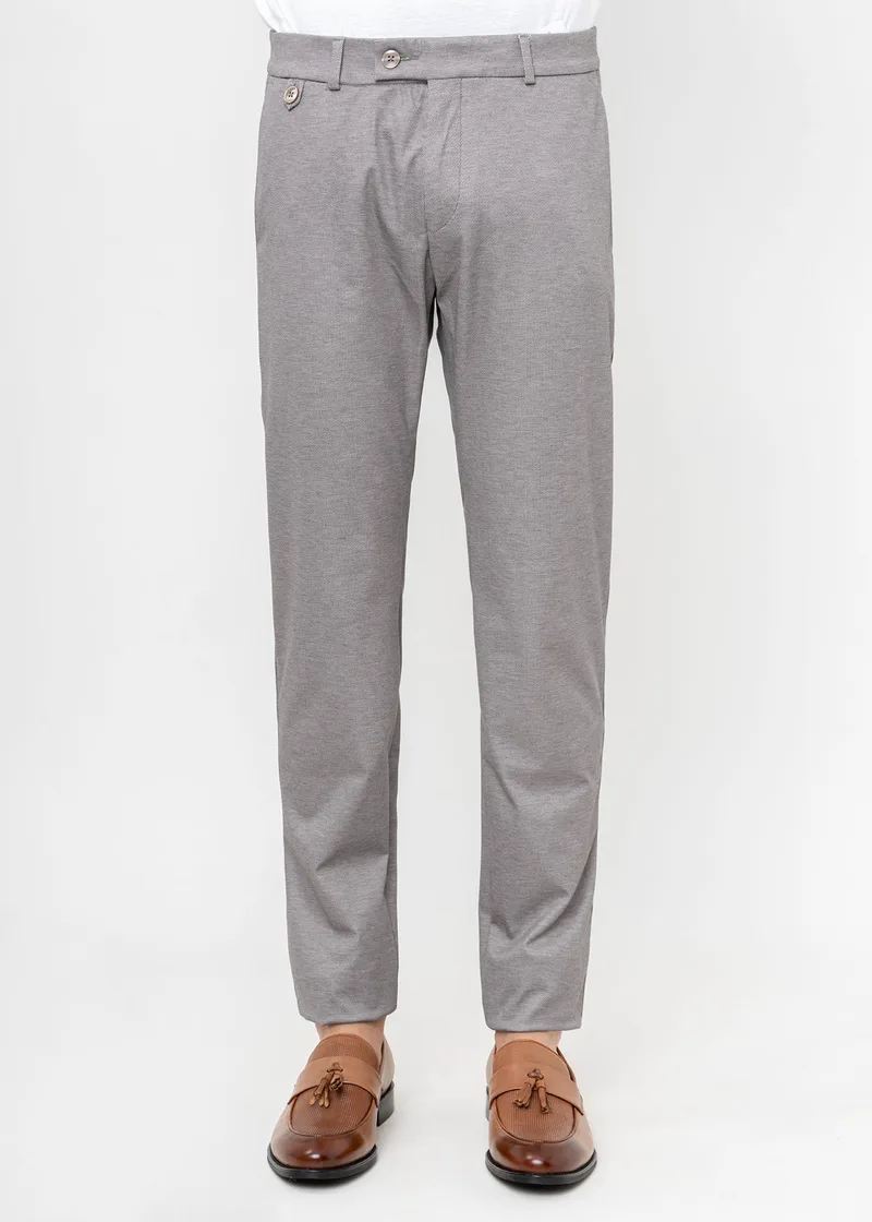Bugatti Υφασμάτινο Παντελόνι της σειράς Chino - 4096 76840C 40 Grey