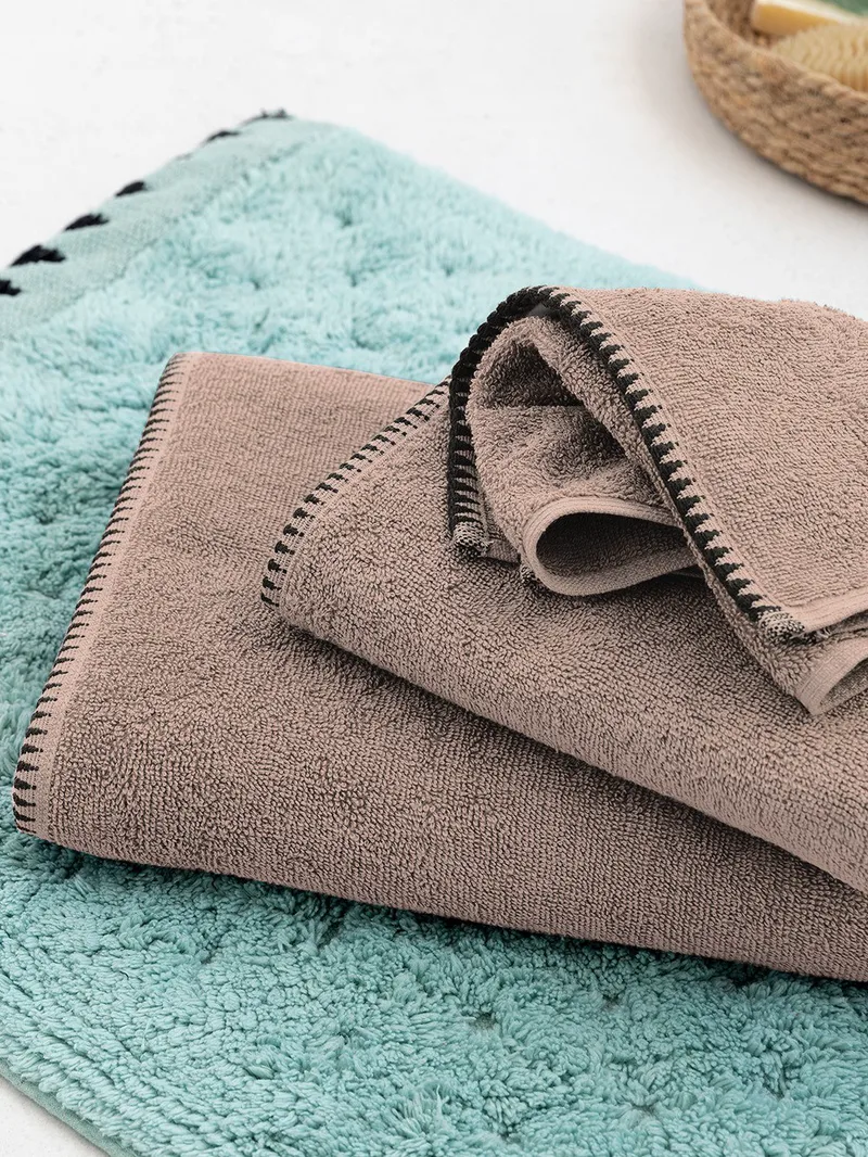 Σετ Πετσέτες 3 Τεμαχίων Palamaiki Brooklyn Taupe