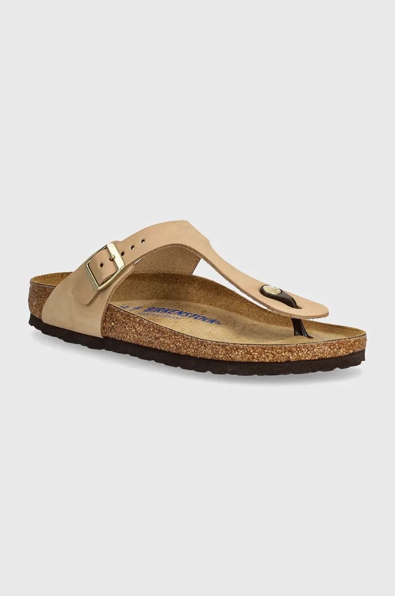 Σαγιονάρες nubuck Birkenstock Gizeh SFB