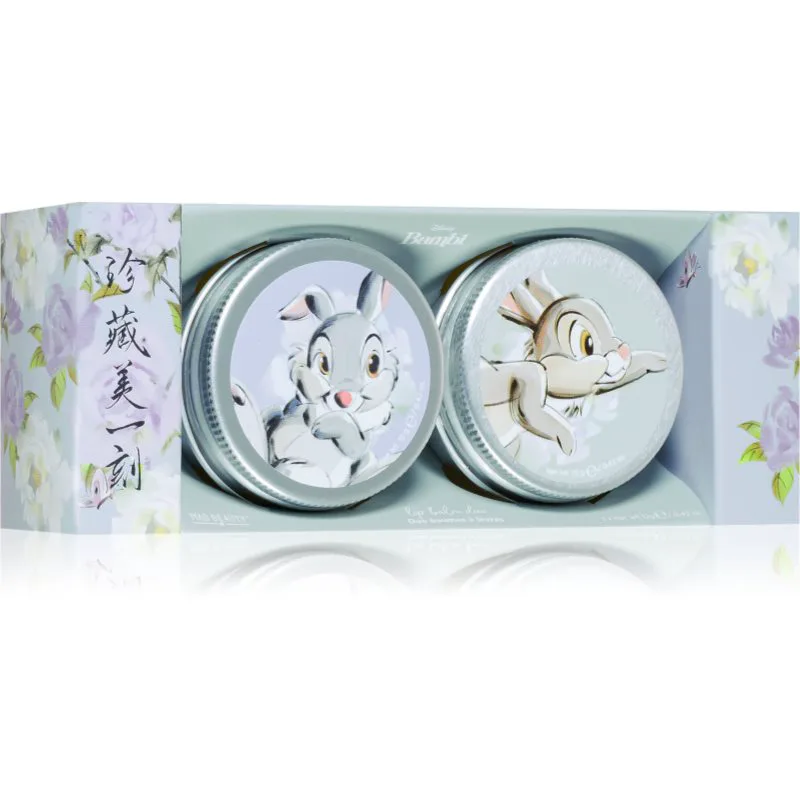 Mad Beauty Disney Bambi Thumper ενυδατικό βάλσαμο για τα χείλη διπλό 2x12 γρ