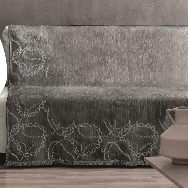 Ριχτάρι Πολυθρόνας 180x180 Makis Tselios Cadena Grey 180x180