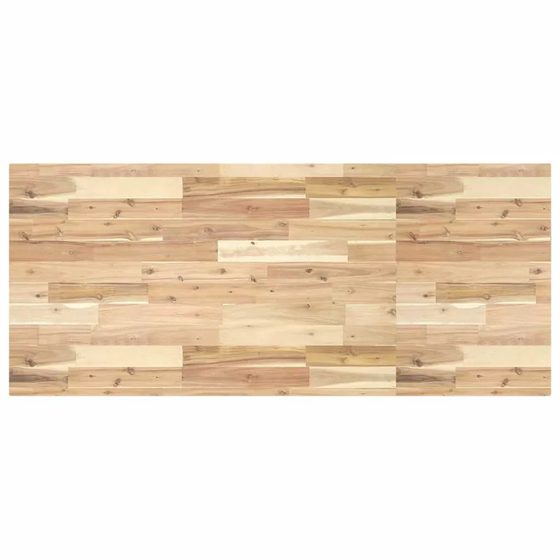 vidaXL Επιφάνεια Γραφείου Ορθογώνια 140x60x4 εκ. Μασίφ Ξύλο Ακακίας