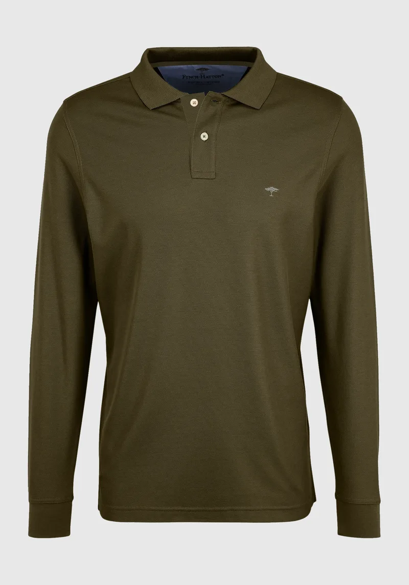 Fynch Hatton Polo της σειράς Supima Cotton - 1213 1701 704 Meadow