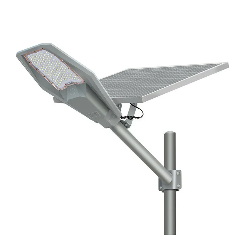 ηλιακός προβολέας 190led 100w ip67 για στύλο με τηλεχειρισμό oem mj-xj801