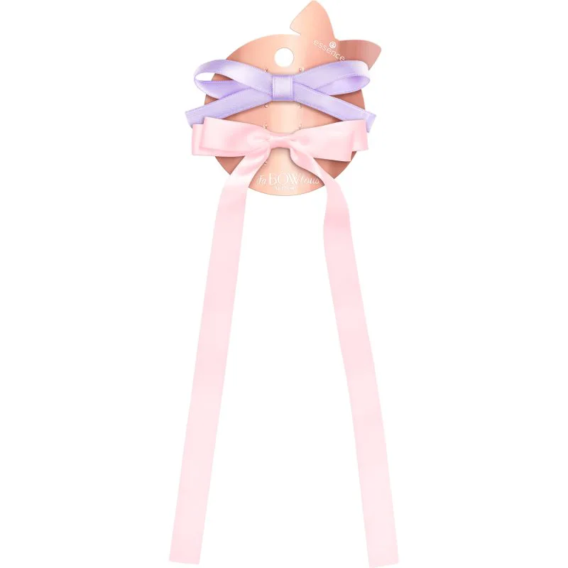 essence FaBOWlous φιόγκος για τα μαλλιά 01 Put A Bow On It! 2 τμχ