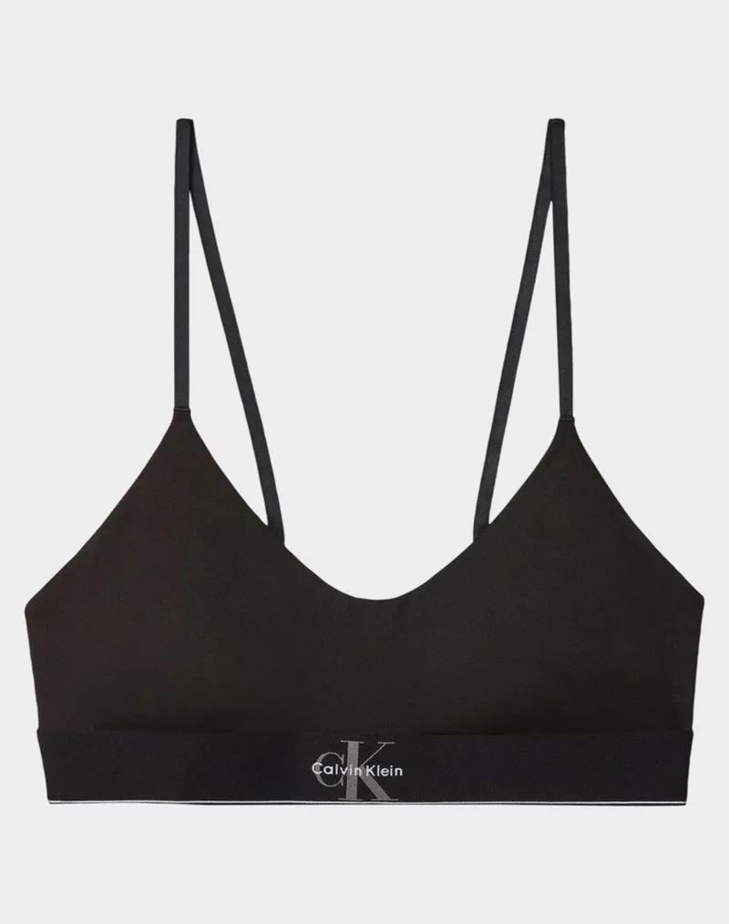 CALVIN KLEIN JEANS UNLINED BRALETTE LV00QF8814-UB1 Black