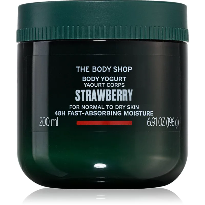 The Body Shop Strawberry Body Yogurt γιαούρτι σώματος με άρωμα από φραούλες 200 ml