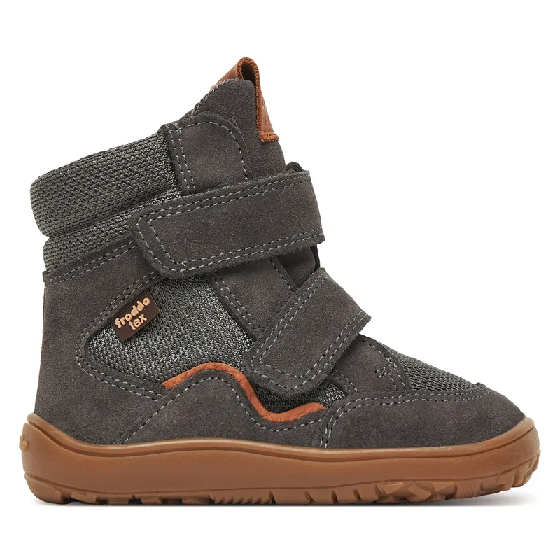 Μπότες Froddo Barefoot Tex Winter Tl G3160247-5T M Γκρι