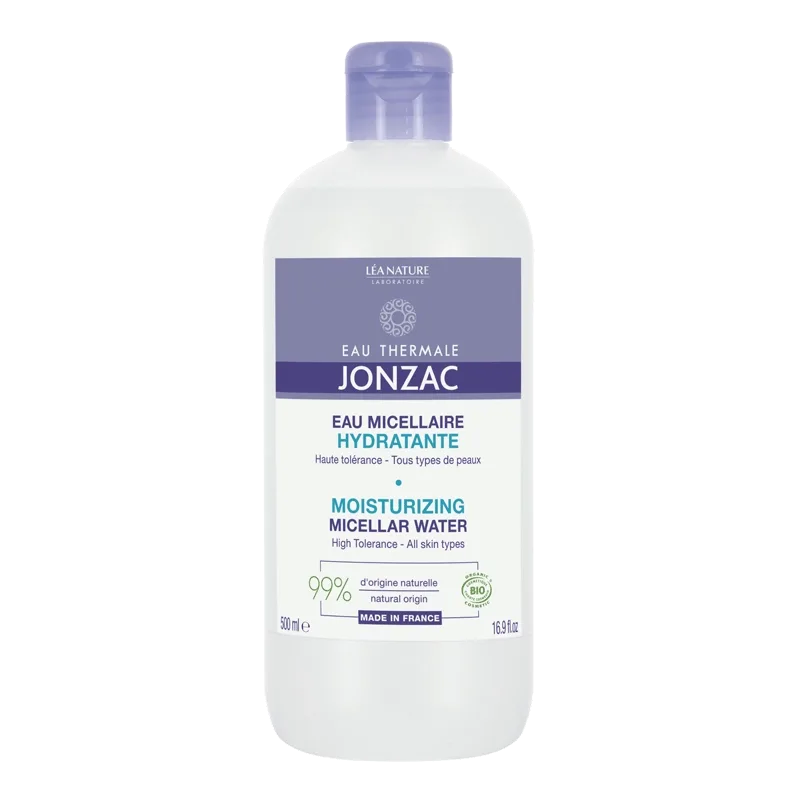 Jonzac Thermal Water Organic Rehydrated Hydrating Micellar Water 2x500ml