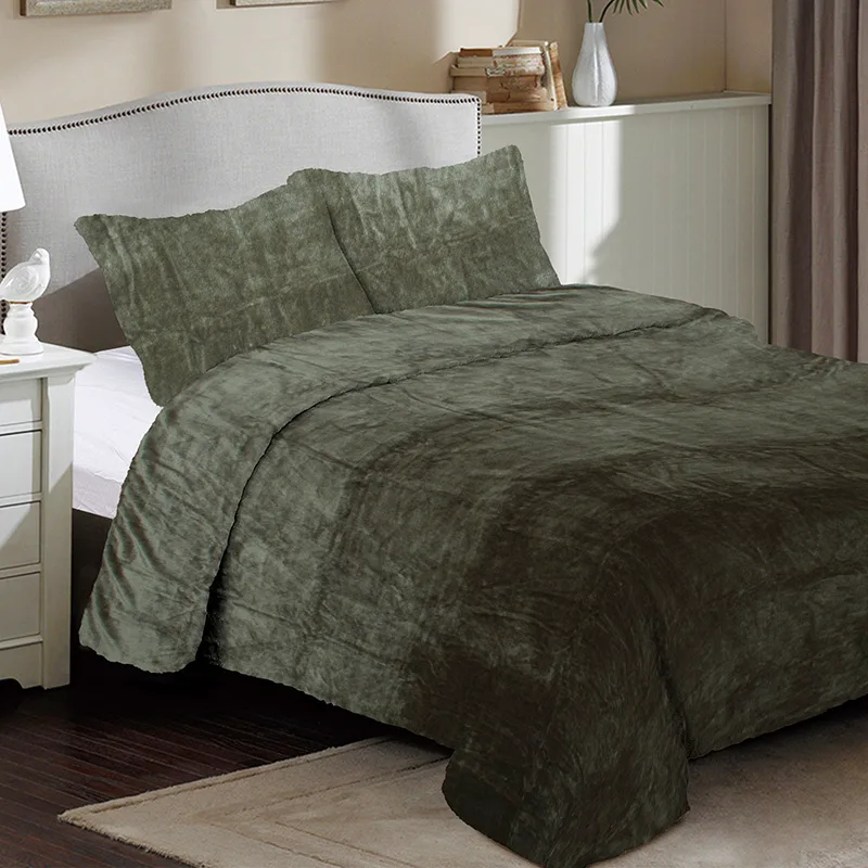Κουβέρτα Fleece Υπέρδιπλη 220X240 Dimcol Solid 7 (220x240)
