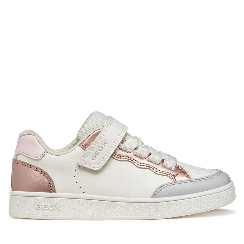 Αθλητικά Geox J Eclyper Girl J65LRB 054AJ C0406 D Λευκό