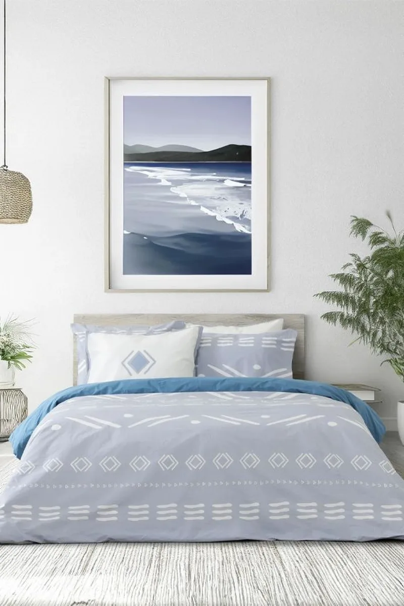 Σετ Σεντονια Υπερδιπλα Raiza Nima 260x240x0cm Μονόχρωμο