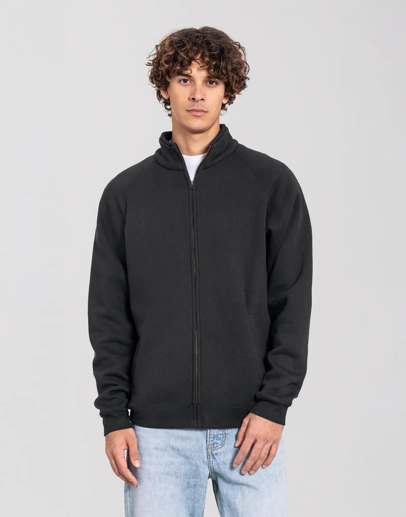 Iconic Premium Sweat Jacket Fruit of the Loom 0622900 Light Graphite