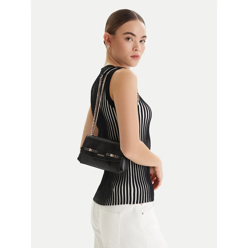 Τσάντα Guess Melinda Mini HWKL99 33780 Μαύρο