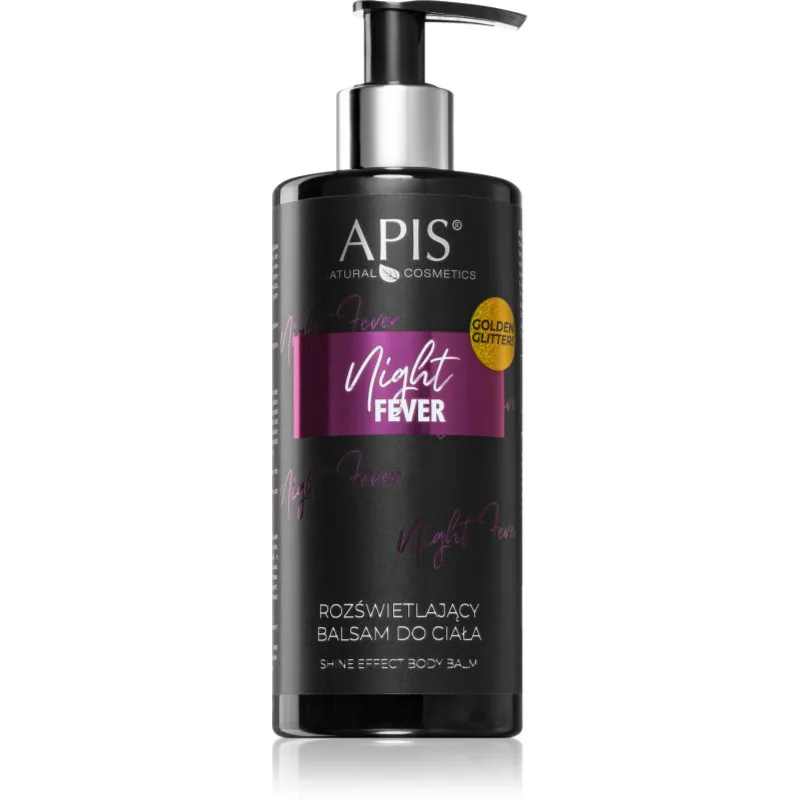 Apis Natural Cosmetics Night Fever λαμπρυντικό γάλα σώματος 300 μλ