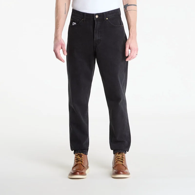 Τζιν Karl Kani Small Signature Tapered Five Pocket Denim Black 36