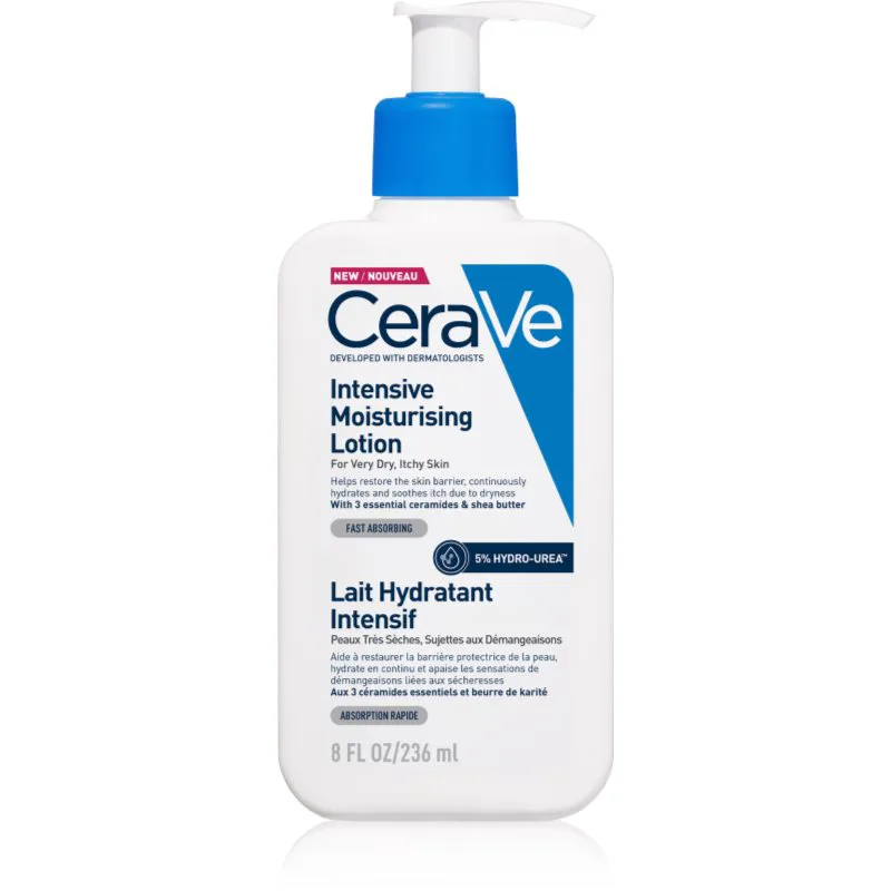 CeraVe Moisturizers Intensive Moisturizing Lotion ενυδατικό γαλάκτωμα για ξηρό και κνησμώδες δέρμα 236 ml