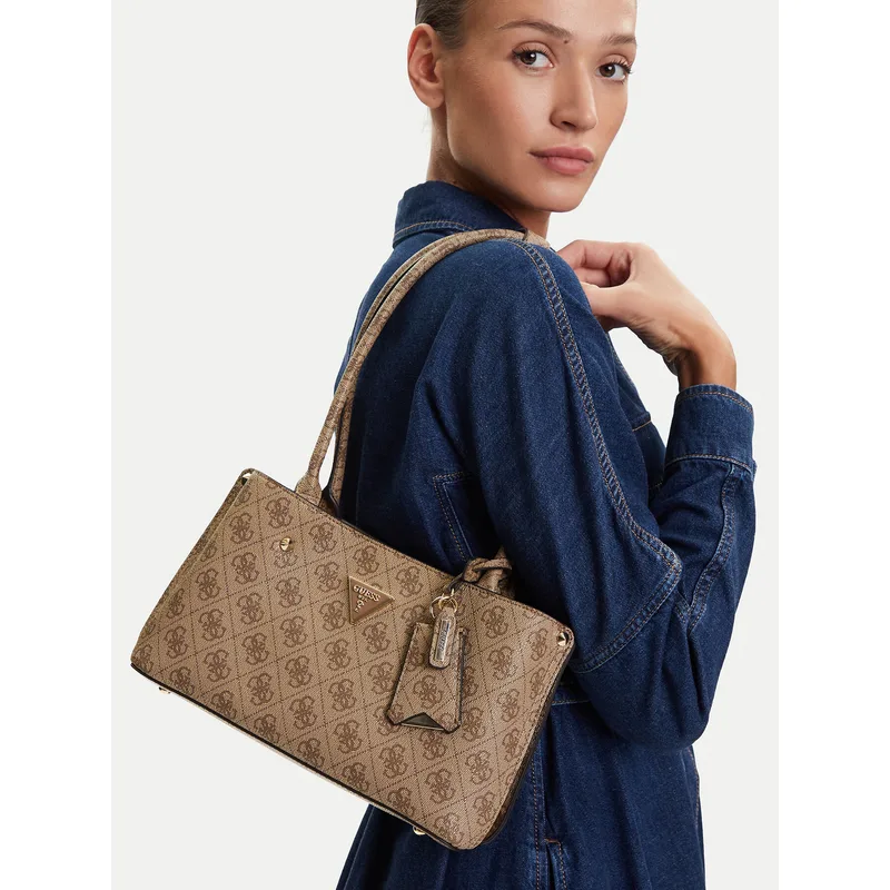 Τσάντα Guess Meridian II HWSG69 74090 Μπεζ