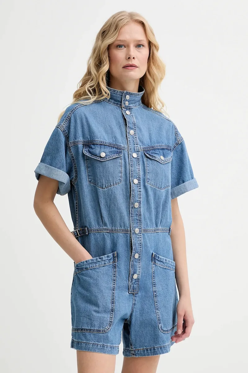 Ολόσωμη φόρμα τζιν Levi's SS SURPLUS ROMPER