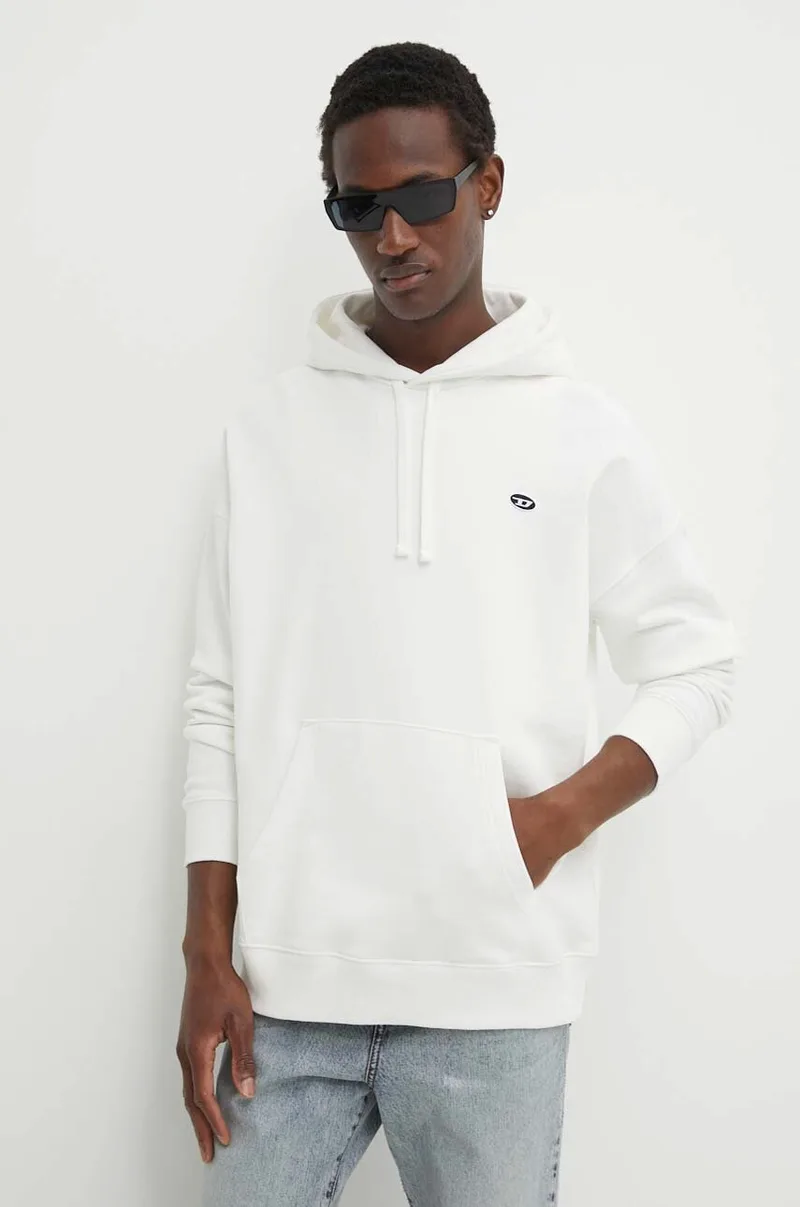 Βαμβακερή μπλούζα Diesel S-ROB-HOOD-DOVAL-PJ