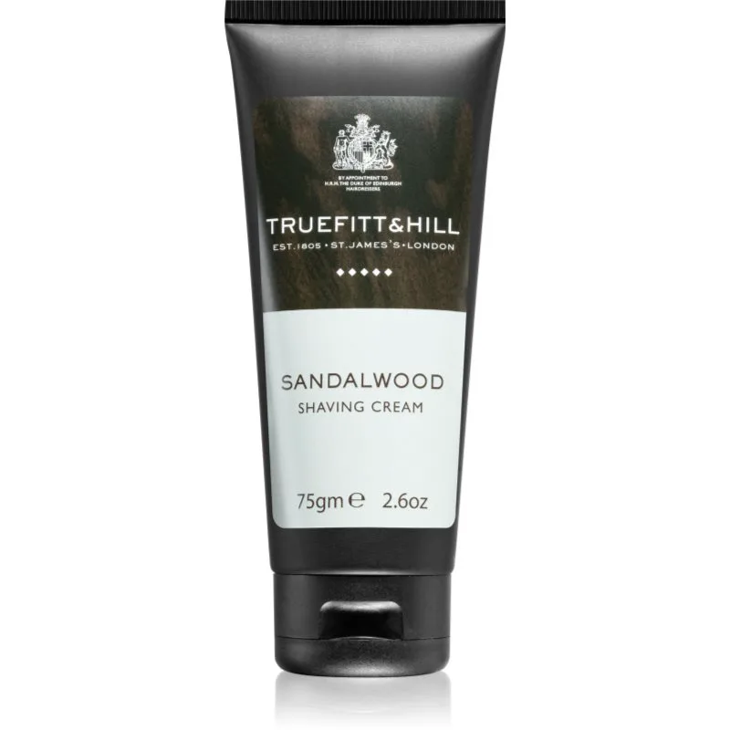 Truefitt & Hill Sandalwood Κρέμα ξυρίσματος σε σωληνάριο για άντρες 75 γρ