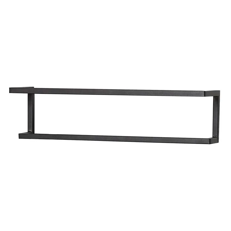 Κρεμάστρα Επιτοίχια Μεταλλική Μαύρη 48x12x12εκ. Carre Sealskin 396230746 (Υλικό: Μεταλλικό, Χρώμα: Μαύρο) - sealskin - sl-396230746