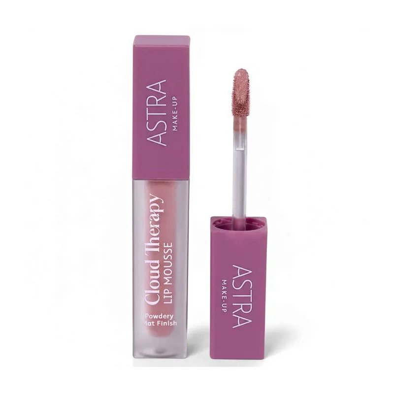 Astra Cloud Therapy Lip Mousse Matte Liquid Lipstick 01 cotton candy