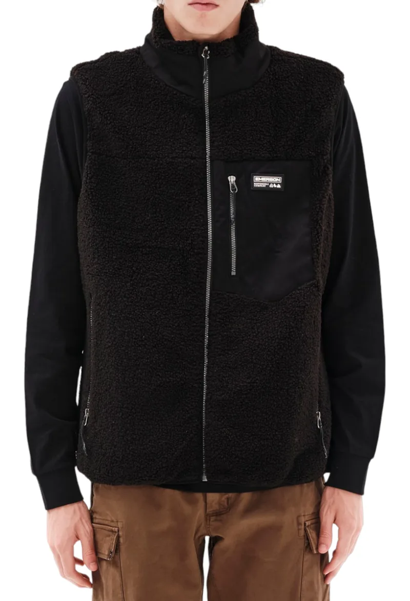 Γιλέκο Emerson Double Face 232.EM17.98-BLACK Ανδρικό
