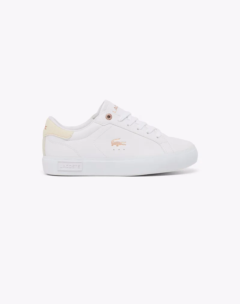 LACOSTE ΠΑΠΟΥΤΣΙΑ ΠΑΙΔΙΚΑ POWERCOURT 1265 37-51SUJ00161Y9-0000 White