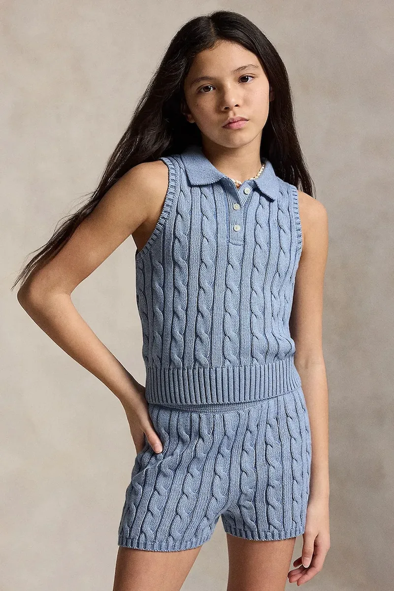 Παιδικό βαμβακερό γιλέκο Polo Ralph Lauren