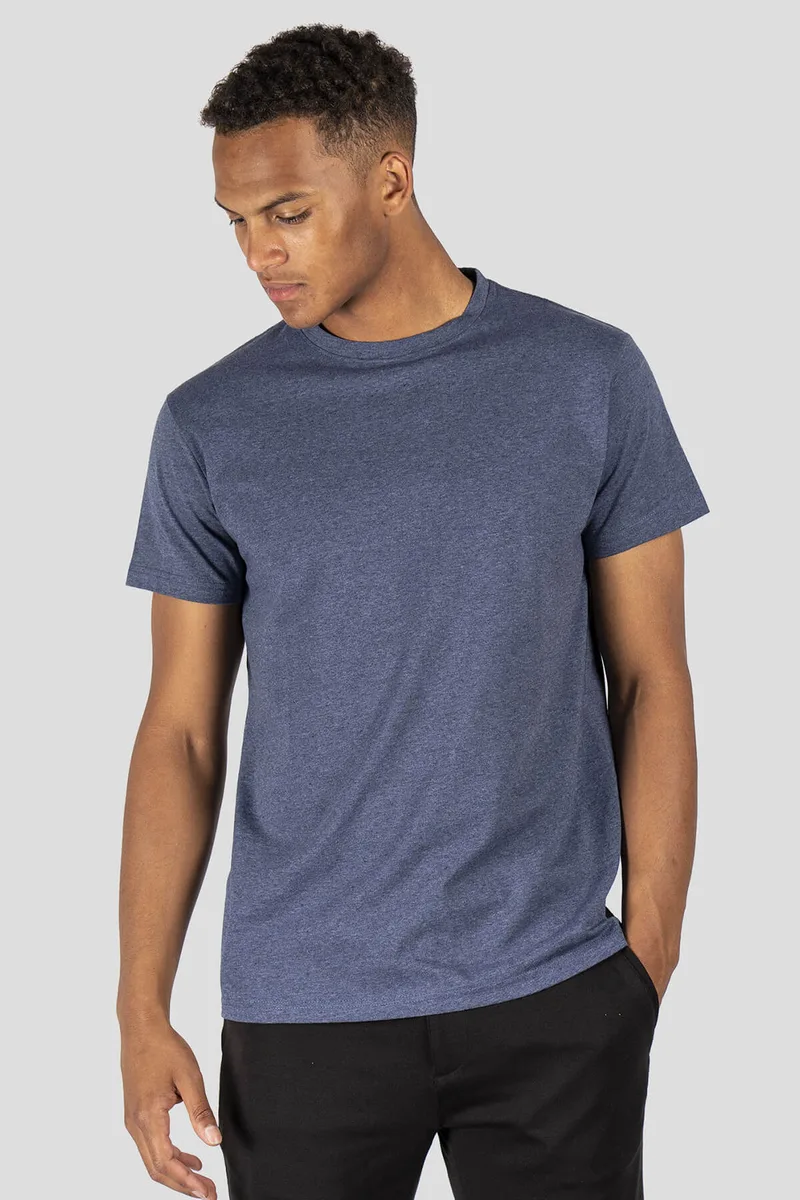 Marcus Basic T-Shirt Jaden SS - Μπλε - 28-200418