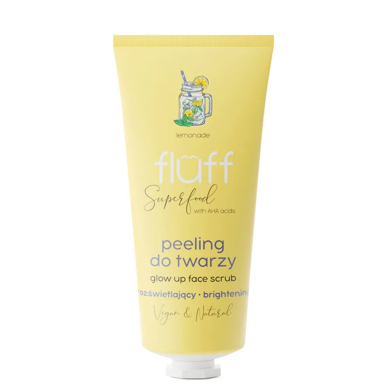 Glow Up Lemonade Brightening Face Scrub 75ml