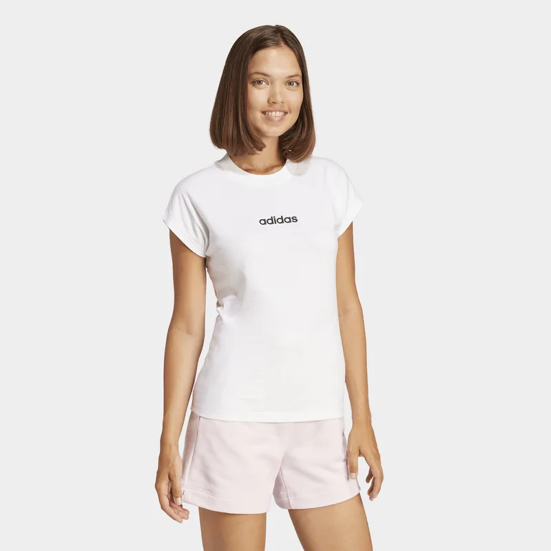 adidas sportswear Essentials Linear Cotton Tee (9000217146_41996)