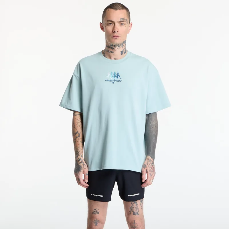 T-shirt Under Armour M HWT FITNESS EXPO SS Blue L