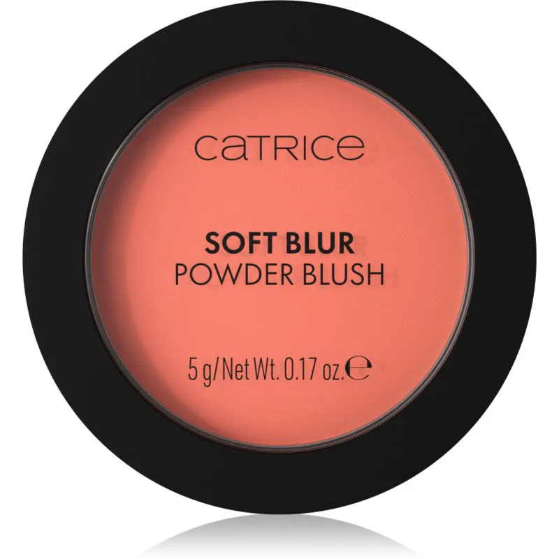 Catrice Soft Blur Powder Brush πουδρέ ρουζ με ματ αποτελέσματα απόχρωση 020 Coral Cloud 5 γρ