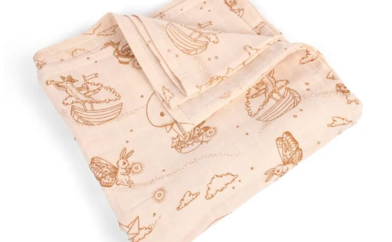 Filibabba Swaddle Diaper 120×120 – Dreamy Adventurers