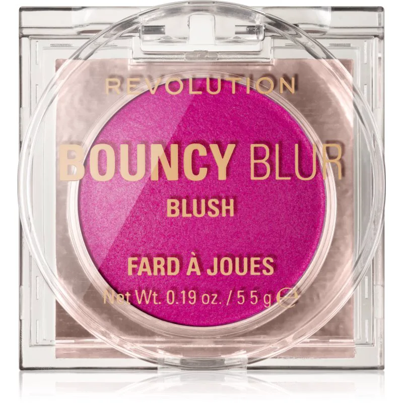 Revolution Bouncy Blur λαμπρυντικό ρουζ απόχρωση 5.5 γρ