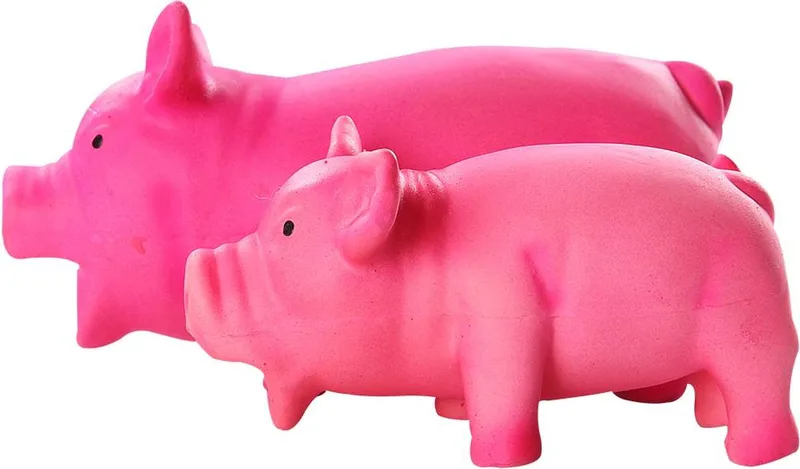 ΠΑΙΧΝΙΔΙ ΣΚΥΛΟΥ PAWISE LATEX PIG ΡΟΖ