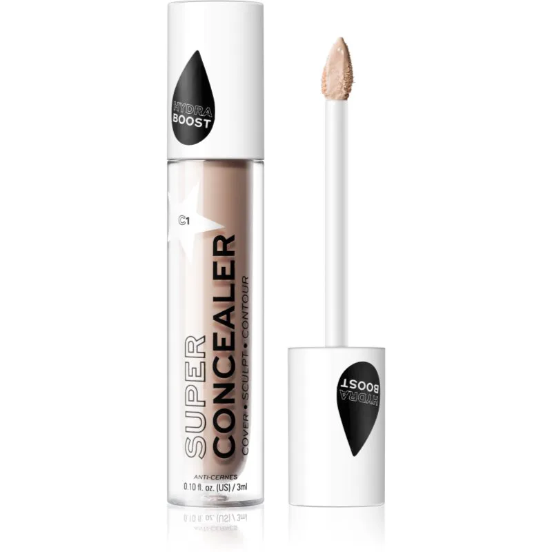 Revolution Relove Super Concealer ενυδατικός διορθωτής απόχρωση C1 3 ml