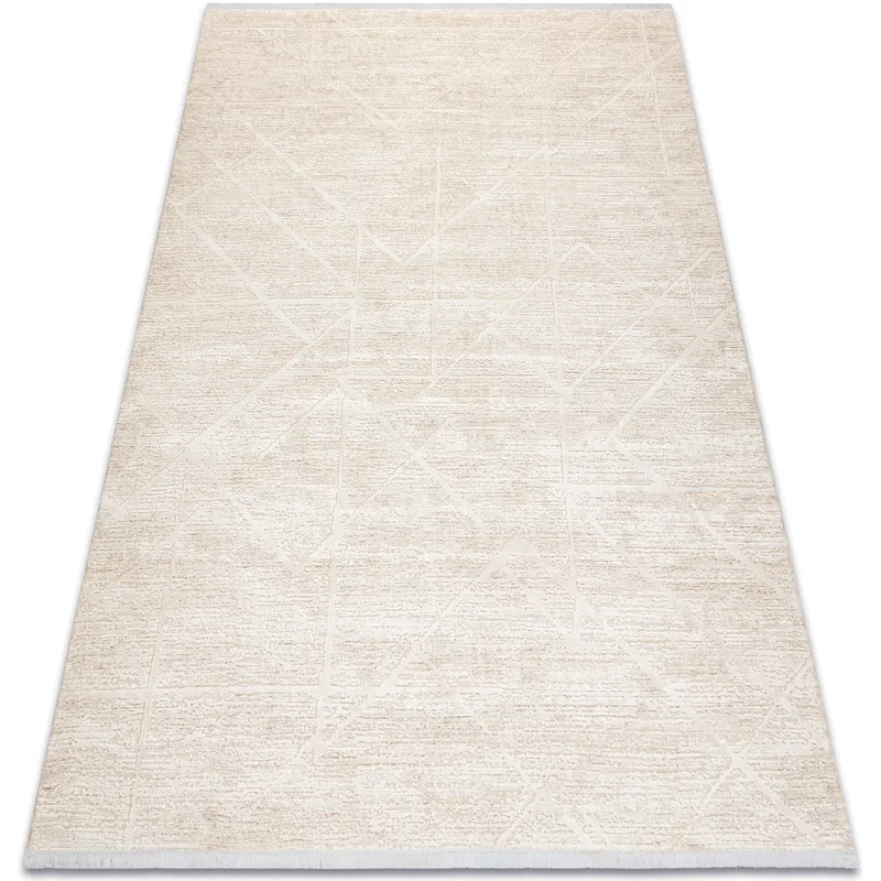 Χαλιά Rugsx Μοντέρνο χαλί DUKE 51533 κρεμ - γ 80x150 cm