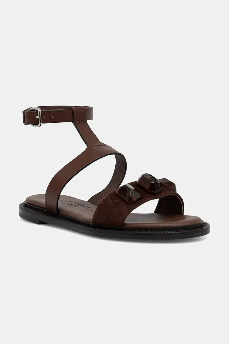 Weekend Max Mara σανδάλια Γυναικεία δερμάτινα Wkaasta