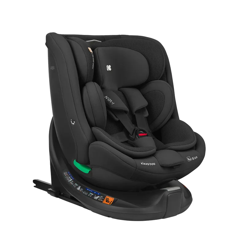 Κάθισμα Αυτοκινήτου ISOfix (40-150εκ. Ύψος) Kikka Boo i-Van i-size Black