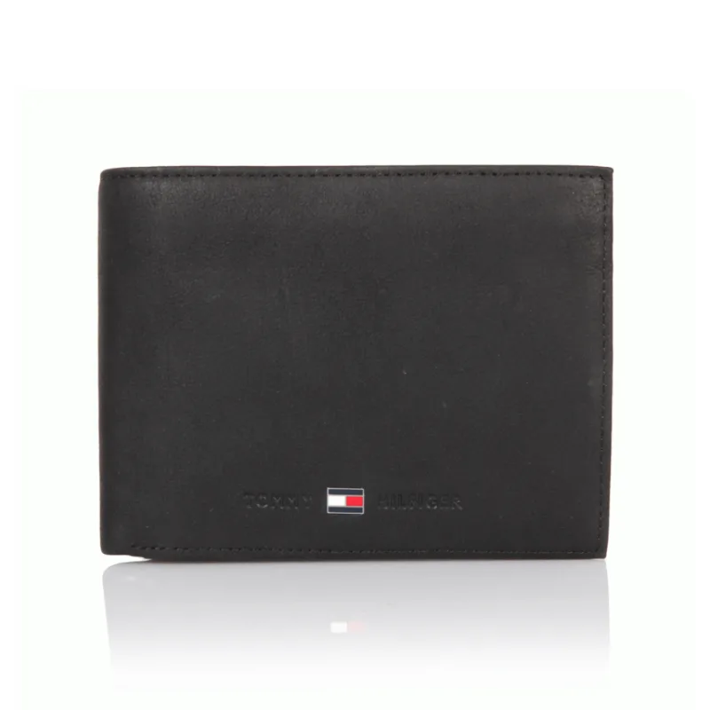 Ανδρικό Πορτοφόλι Tommy Hilfiger Johnson Flap AM0AM00660 002 Μαύρο