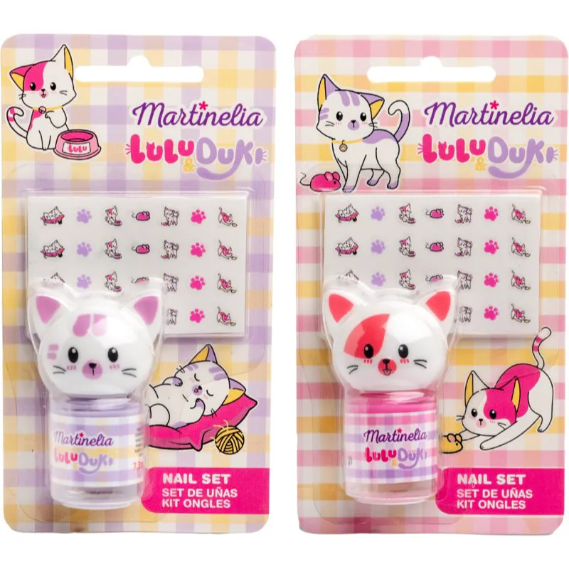 Martinelia Lulu & Duki Nail Set σετ δώρου για παιδιά