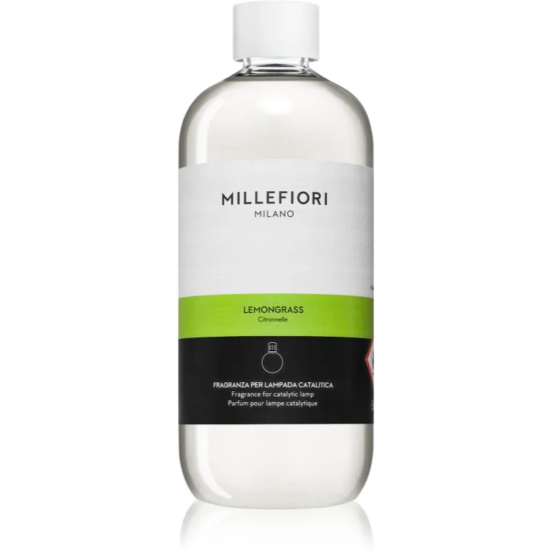 Millefiori Lemon Grass ανταλλακτικό καταλυτικού λαμπτήρα 500 ml