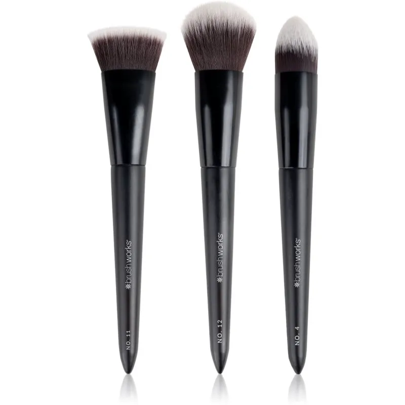 Brushworks Cream Contour and Blush Set σετ με πινέλα
