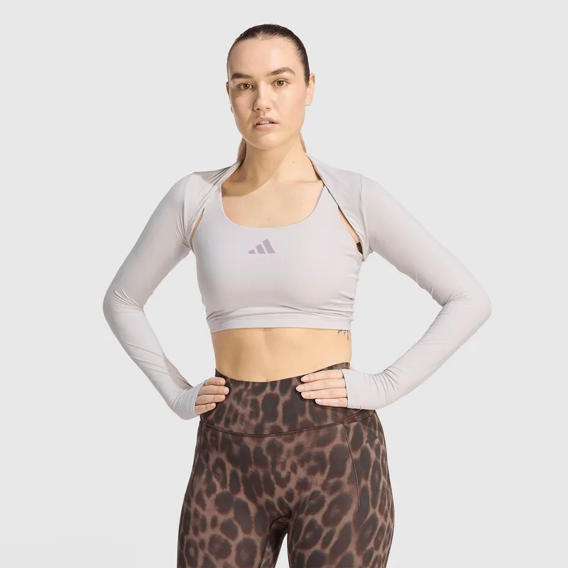 adidas W Power Essentials Workout Contour Shrug (9000267126_91534)