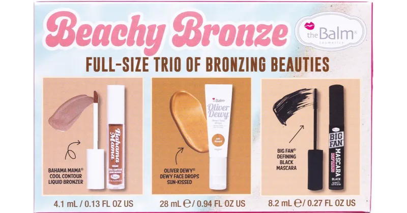 theBalm Holiday Trio Box Set Gift Box for a Perfect Look