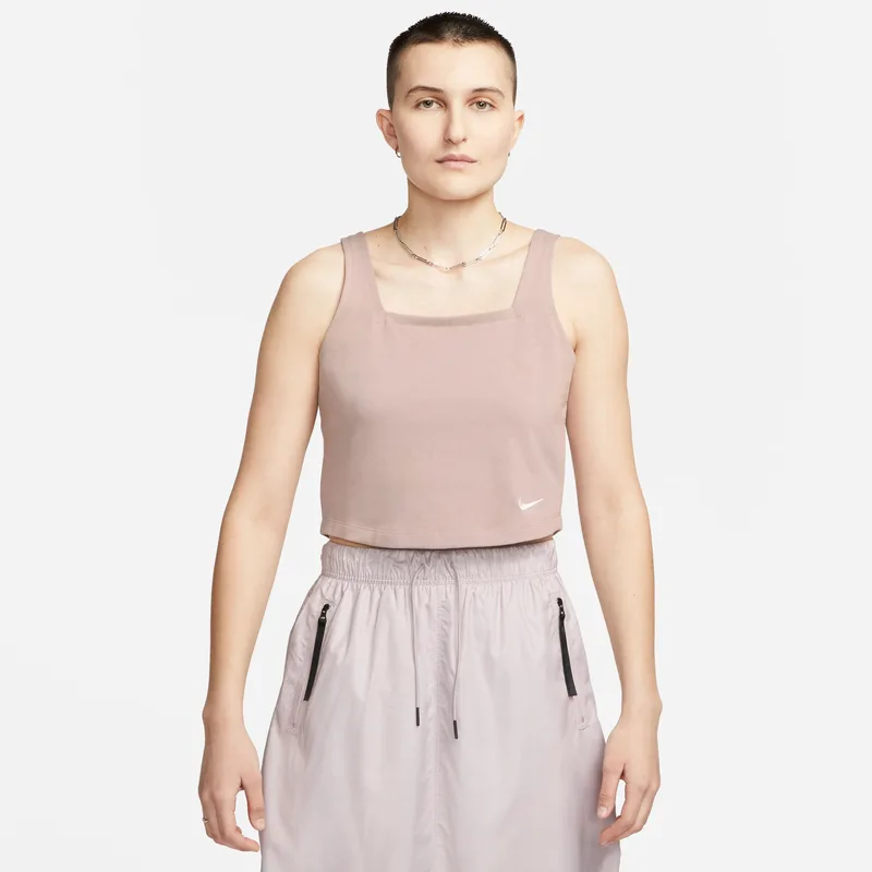 Nike Sportswear Γυναικείο Cropped Αμάνικο T-Shirt (9000129986_64662)